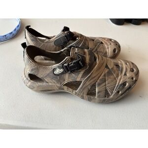 REALTREE Officially Licensed Camo Raft Clogs Men's Size 7 Women size 9